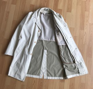 Gabardine trench coat Zara forro extraível