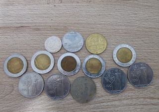 15 monete Lire italia