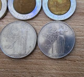 15 monete Lire italia