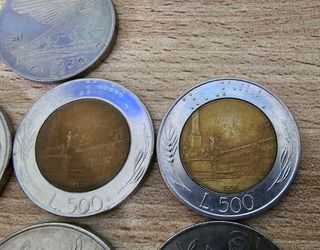 15 monete Lire italia
