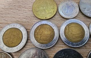 15 monete Lire italia