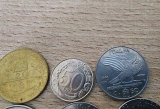 15 monete Lire italia