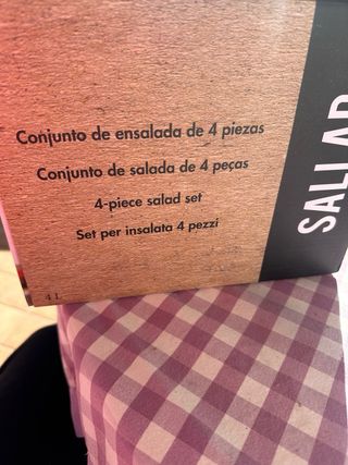 Insalatiera 4 pezzi bianca