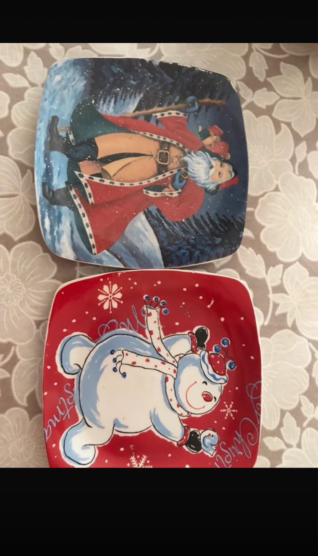 2 piatti natalizi
