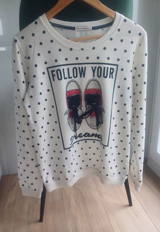Sudadera lunares