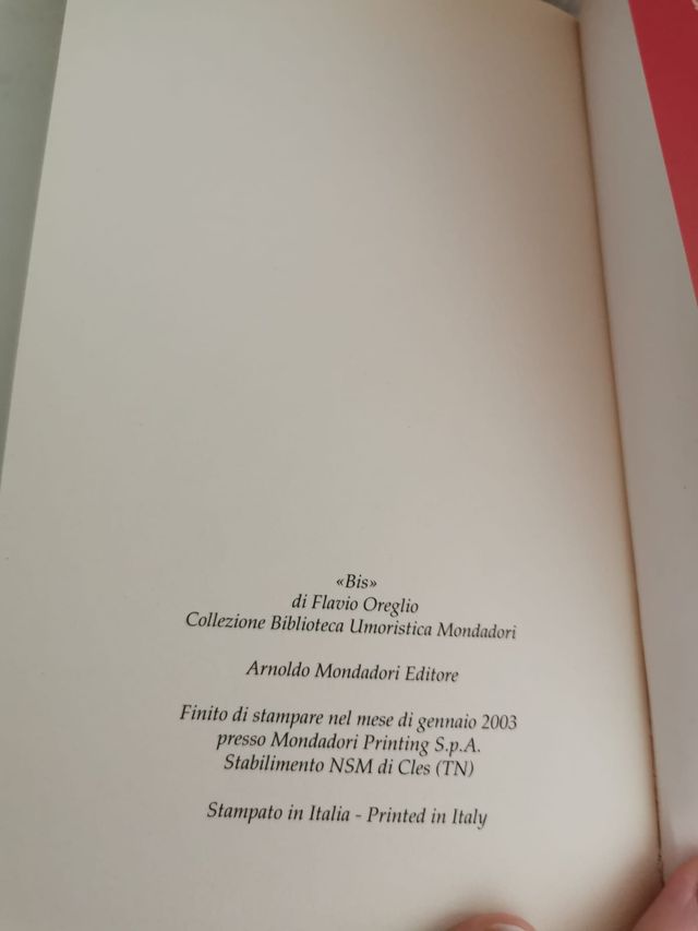 "BIS - Nuovi momenti catartici" di Flavio Oreglio