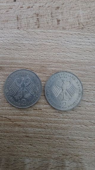 2 monete 2 Marchi - Mark 1994 Germania