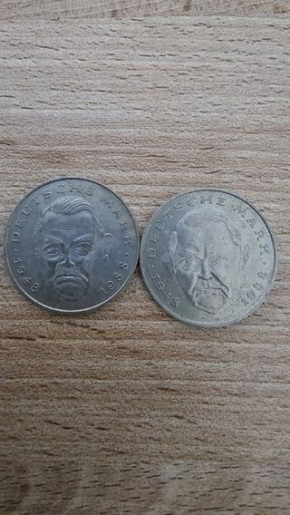 2 monete 2 Marchi - Mark 1994 Germania