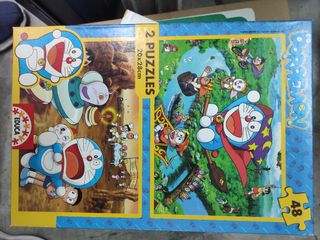 DOBLE PUZZLE DORAEMON