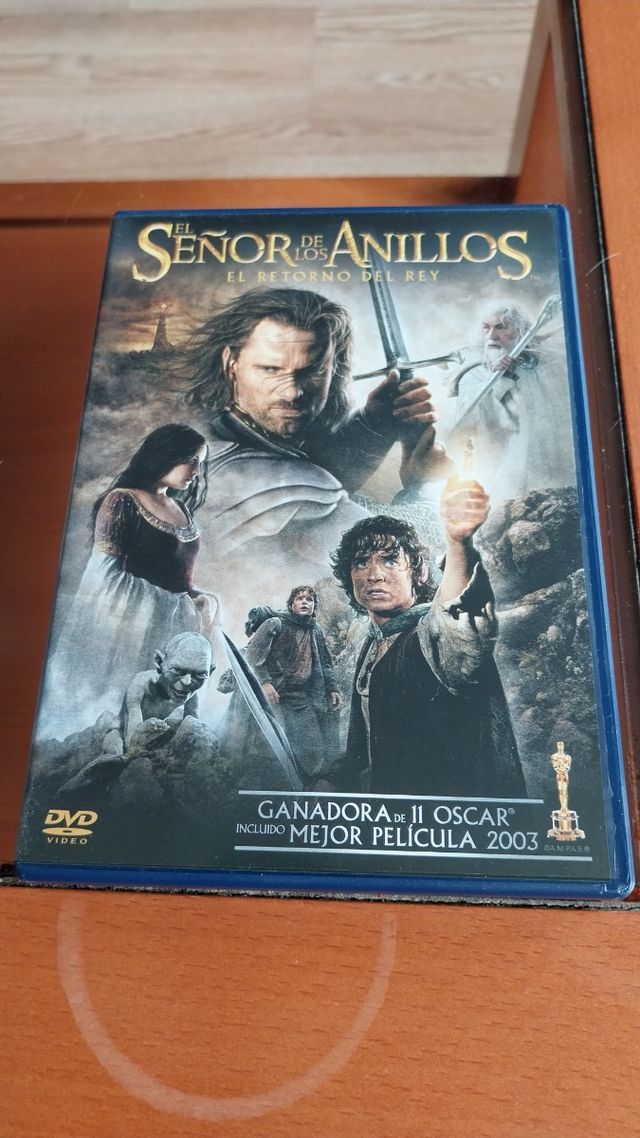 Películas dvd del señor de los anillos