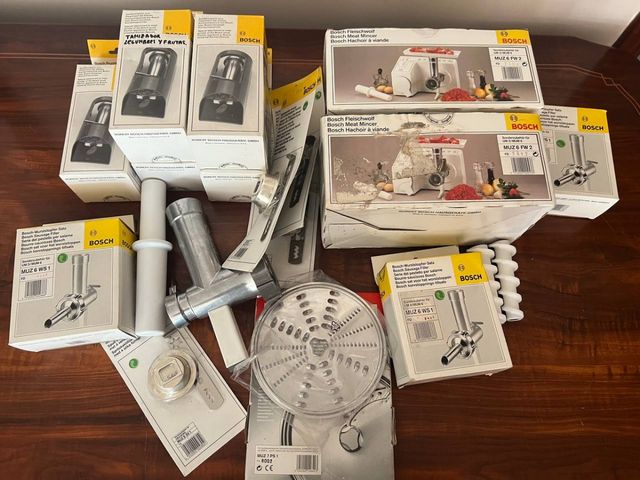 20 peças para moedor de carne Bosch