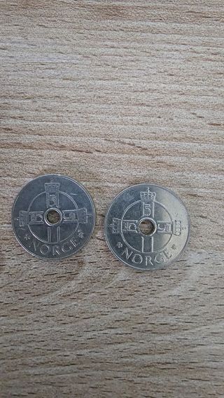 2 monete Krone Norvegia