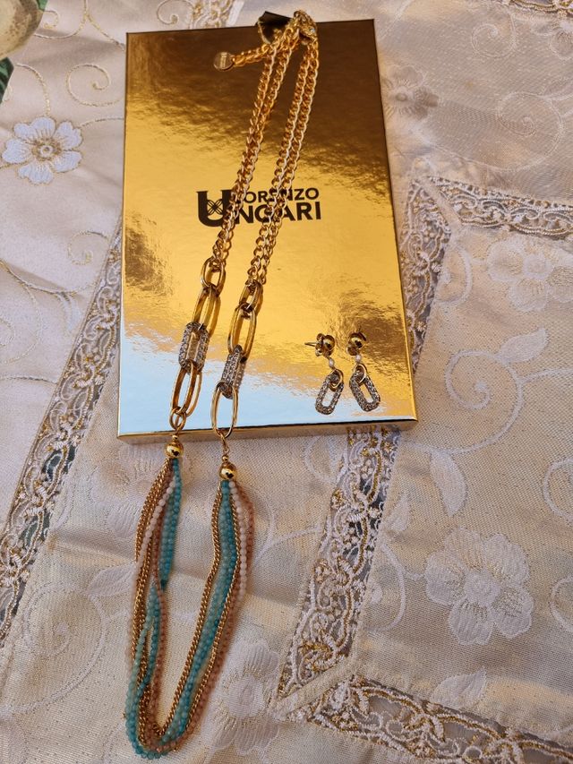 Collana e orecchini - Lorenzo Ungari