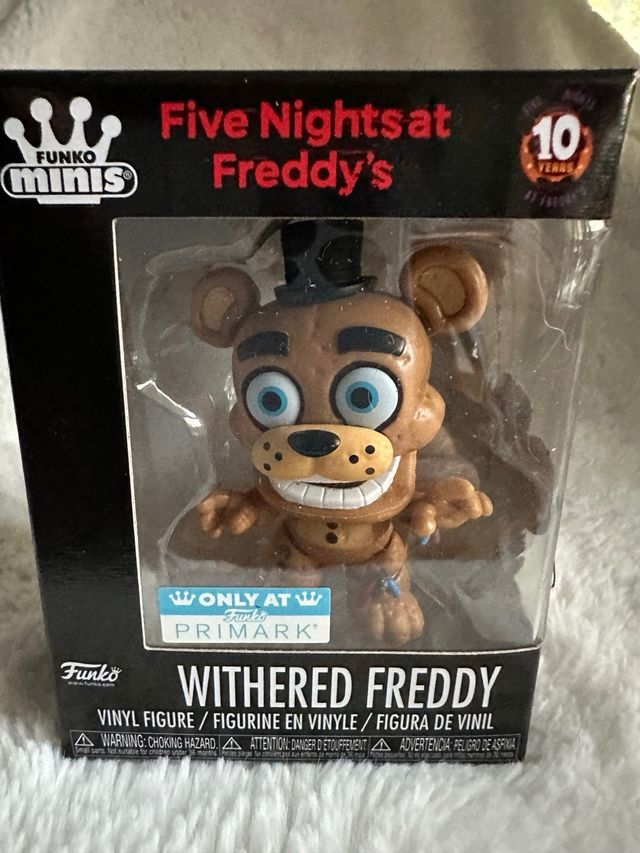 Colección Funko minies Five Nightsat Freddy’s 10º
