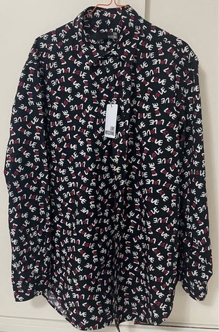Love Moschino camicia uomo M/L nuova vedi misure 