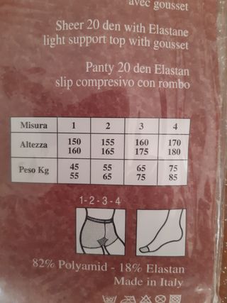 Set di 3 confezioni di Collant