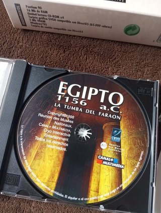 Egipto - La tumba del faraón (PC) 🇪🇸💻