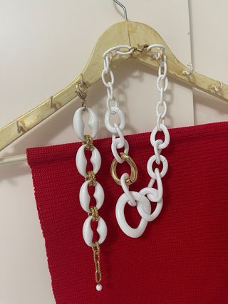 Luisa Spagnoli bracciale piu collana piu sacca 