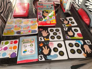 Gioco Montessori manine conta con me