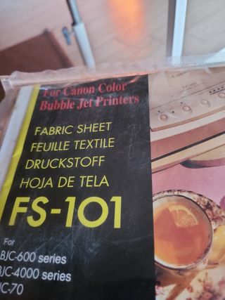 Fogli tessuto Canon FS-101 A4 10 fogli