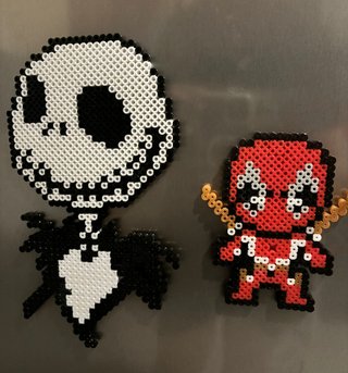 Decoracion de navidad hama beads