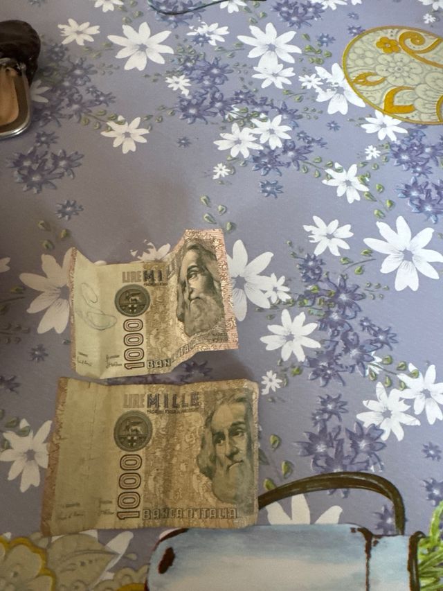 Banconote 1000 lire marco polo 6 gennaio 1982