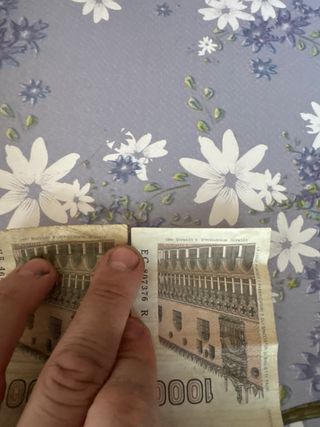 Banconote 1000 lire marco polo 6 gennaio 1982