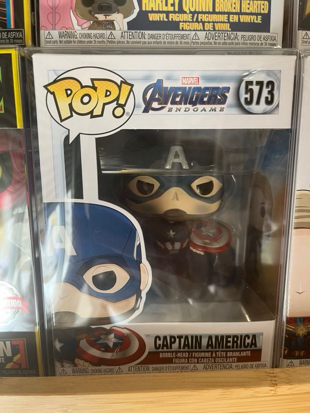 Funko pop Captain America endgame 573