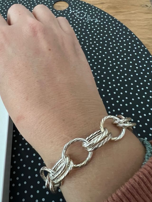 Pulsera plaetada bisutería