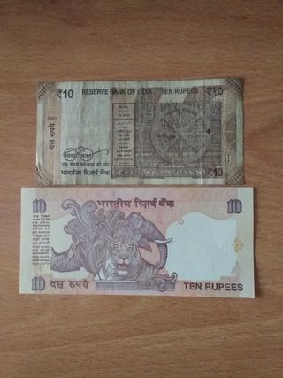 2 Billete de la India