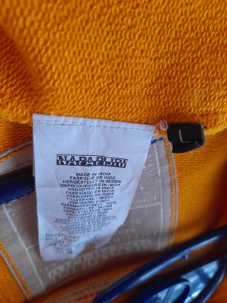 CHAQUETA SUDADERA NARANJA NAPAPIJRI 