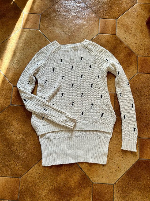 Maglioncino Zara asimmetrico