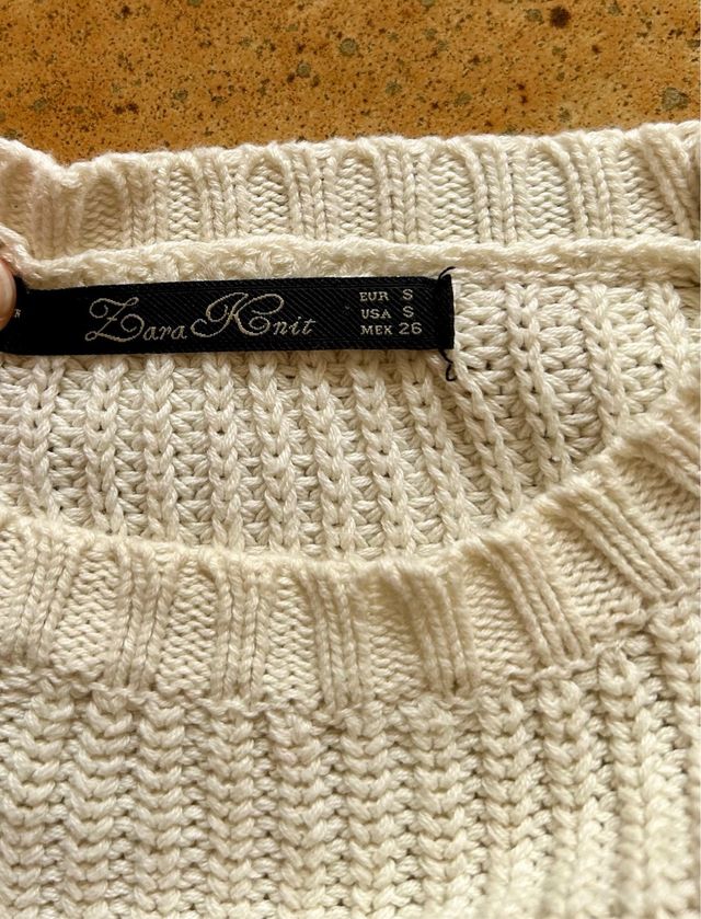 Maglioncino Zara asimmetrico