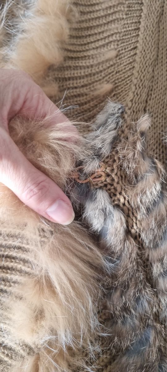 Maravillosa chaqueta de pelo