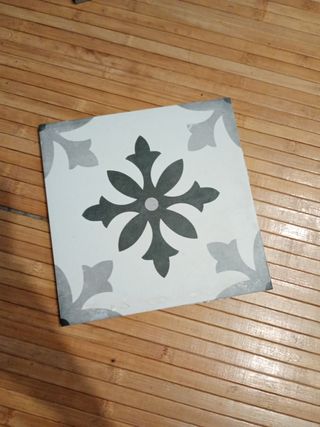 Baldosa cerámica azulejo 25x25