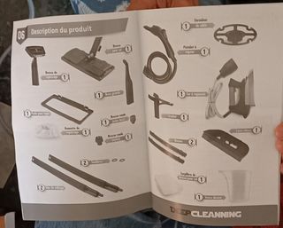 Centro de planchado y aspiradora de lim