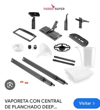 Centro de planchado y aspiradora de lim