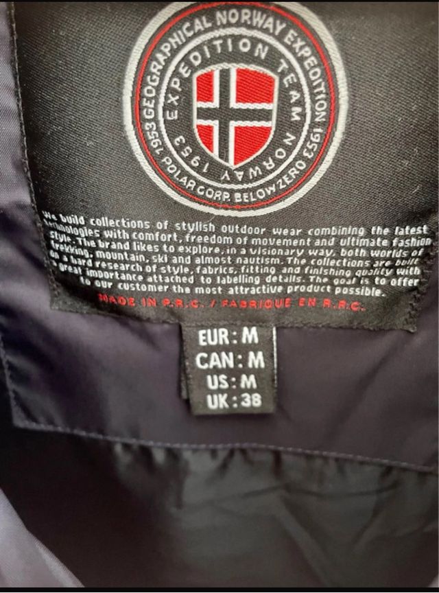 Chaqueta estilo canguro  Geographical Norwag