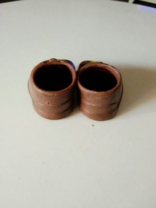 Antiguos zapatos muñeca