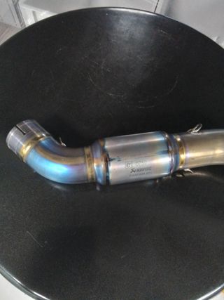 Supresor catalizador titanio akrapovic tuono v4