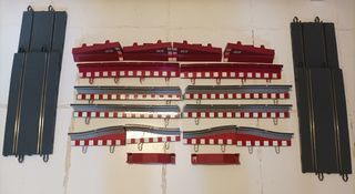 Puente con luz scalextric digital system powerline