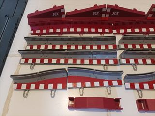 Puente con luz scalextric digital system powerline