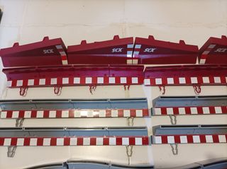 Puente con luz scalextric digital system powerline