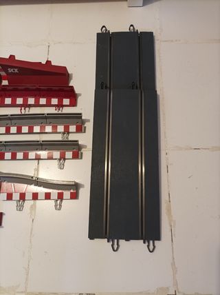 Puente con luz scalextric digital system powerline