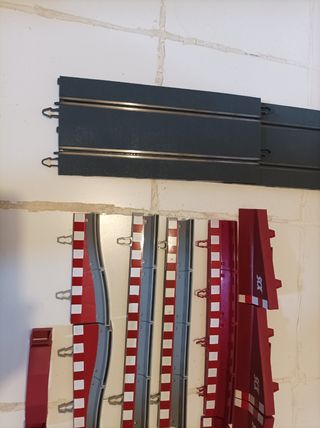 Puente con luz scalextric digital system powerline