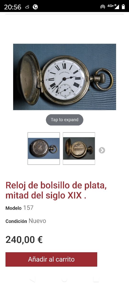 Reloj antiguo dé bolsillo 