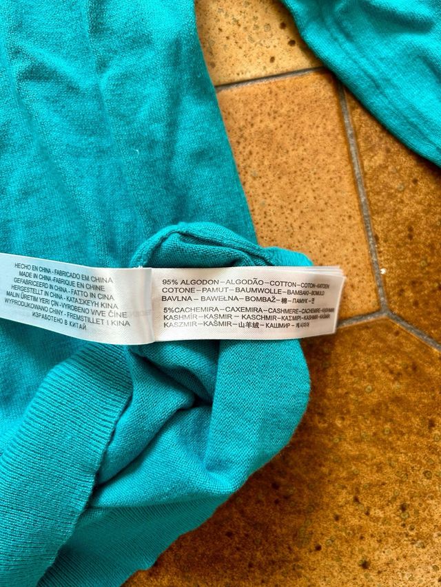 Pullover cashmere e cotone Massimo Dutti