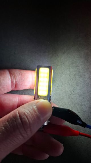 Lote lâmpadas LED cob cree P21W