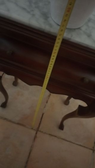 Mesita de noche antigua,mueble auxiliar, recibidor