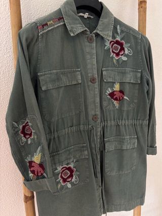Chaqueta verde- Southern Cotton